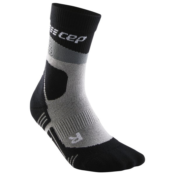 CEP - Max Cushion Socks Hiking Mid Cut - Wandersocken Gr V schwarz/grau von CEP