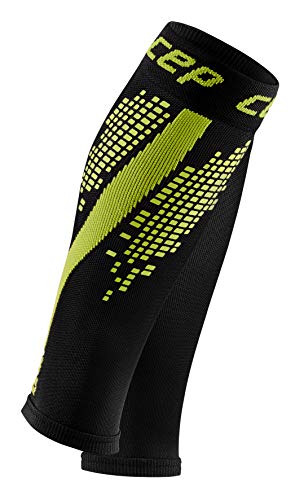 CEP – NIGHTTECH Calf Sleeves Redesign für Damen | Bunt reflektierende Beinstulpen in grün | Größe II von CEP