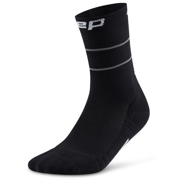CEP - Pro Run Reflective Mid Cut 2.0 - Laufsocken Gr IV schwarz von CEP