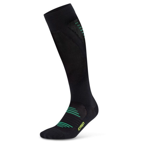 CEP - Pro Run Ultralight Socks Tall - Kompressionssocken Gr V schwarz von CEP