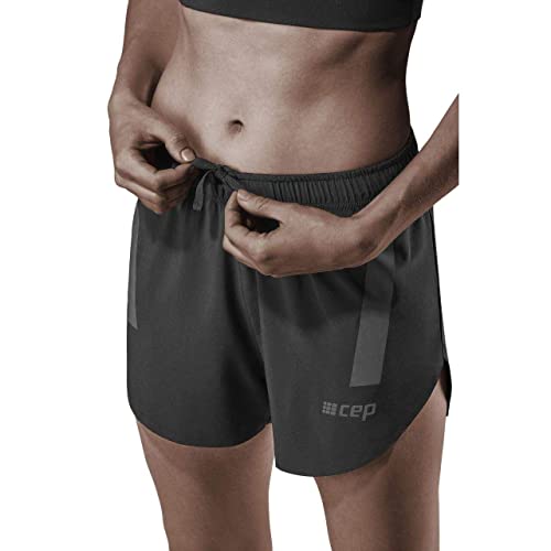 CEP – Race Loose FIT Shorts für Damen | Kurze Shorts für EIN ultraleichtes Tragegefühl in schwarz | Größe L von CEP