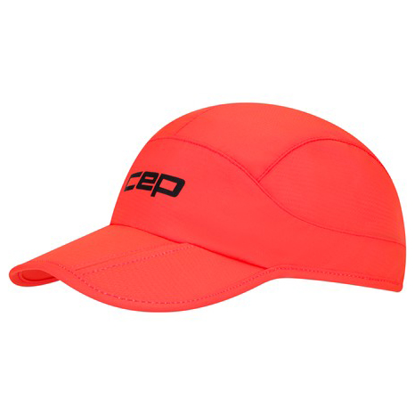 CEP - Run Foldable Cap - Cap Gr One Size rot von CEP