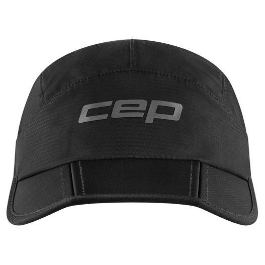 CEP - Run Foldable Cap - Cap Gr One Size schwarz von CEP