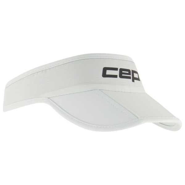 CEP - Run Foldable Visor - Sonnenvisor Gr One Size grau/weiß von CEP