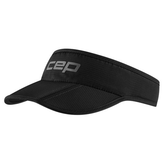 CEP - Run Foldable Visor - Sonnenvisor Gr One Size schwarz von CEP