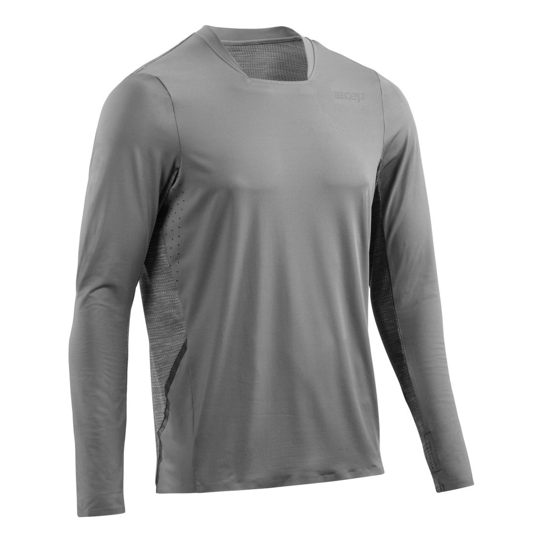 CEP Run Shirt Long Sleeve Herren Laufshirt grey Gr. M von CEP