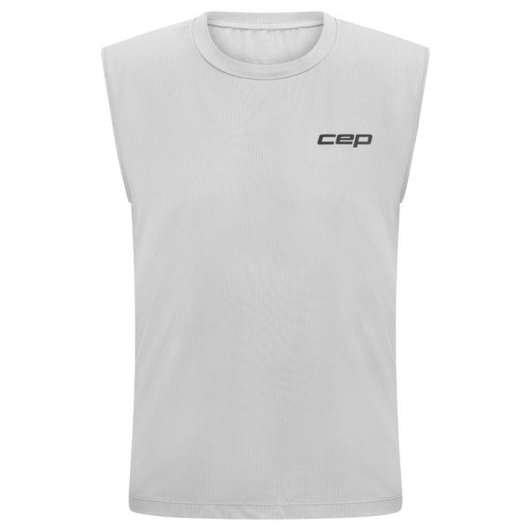 CEP - Run Shirt Sleeveless - Tank Top Gr M grau von CEP