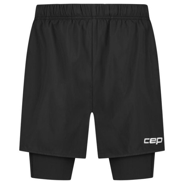 CEP - Run Shorts 2In1 - Laufshorts Gr XXL schwarz von CEP