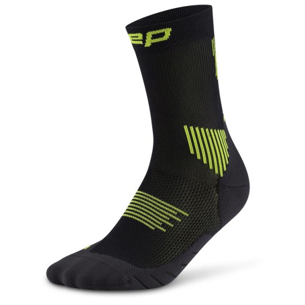 CEP - Run Socks Mid Cut 5.0 - Laufsocken Gr V schwarz von CEP