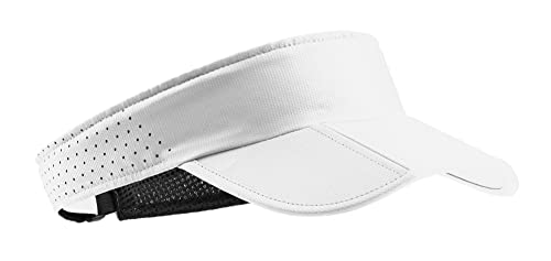 CEP – Running Visor | Leichte Faltbare Visor Cap mit Sonnenschutz und gebogenem Sonnenschild in weiß in Unisex in one Size von CEP