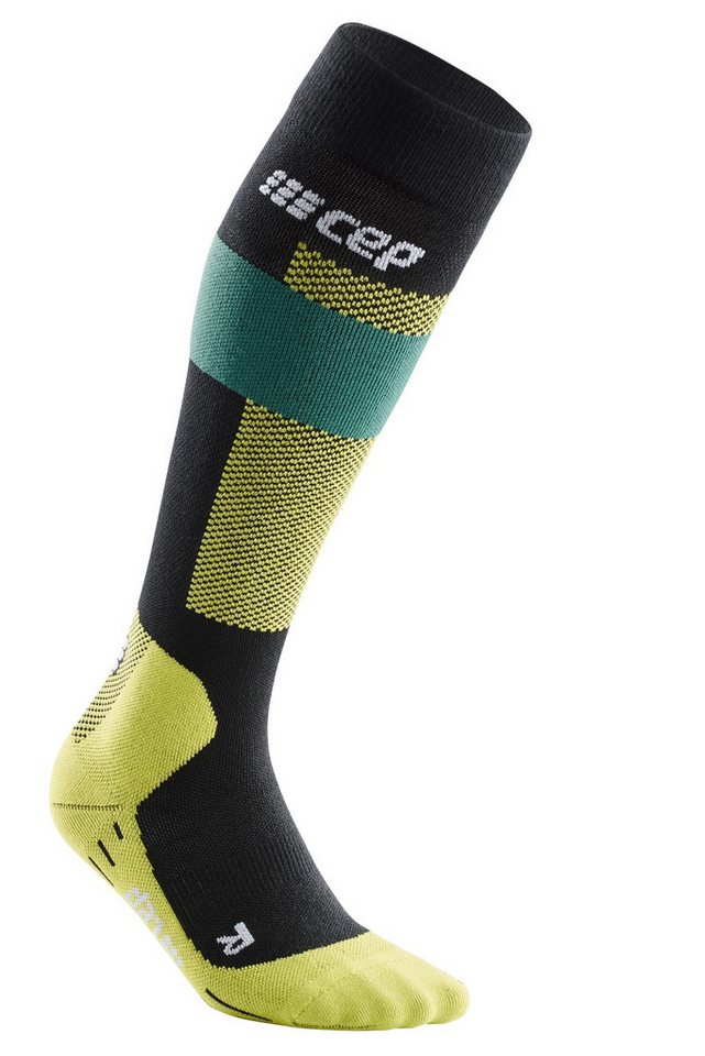 CEP Skisocken CEP merino socks, skiing, tall GREEN von CEP