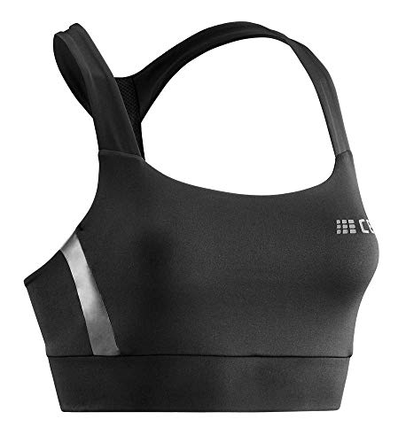 CEP – Sports Bra für Damen | Atmungsaktiver Sport-BH mit perfektem Black | Größe XL von CEP