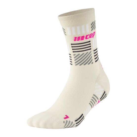 CEP The Run Limited 2024.2 Compression Socks Mid Cut Women ecru von CEP
