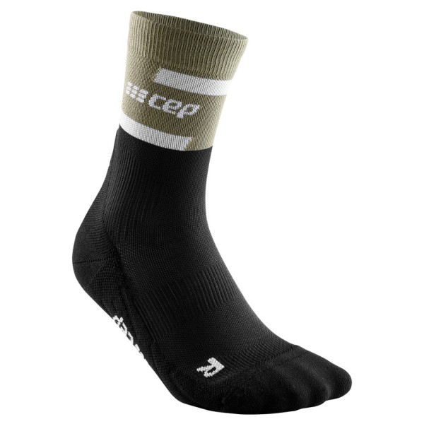 CEP - The Run Socks Mid Cut V4 - Laufsocken Gr IV;V grau;schwarz von CEP