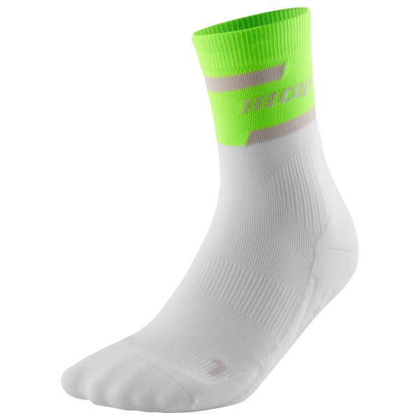 CEP - The Run Socks Mid Cut V4 - Laufsocken Gr III grau von CEP