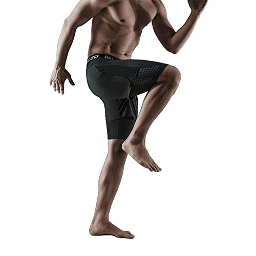 CEP – Training 2IN1 Shorts für Herren Redesign | Kurze Trainingshose mit gezielter Kompression in schwarz | Größe XXL von CEP