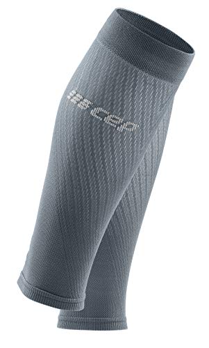 CEP – ULTRALIGHT COMPRESSION CALF SLEEVES für Damen | Waden Beinlinge mit Kompression in grau/hellgrau | Größe II von CEP