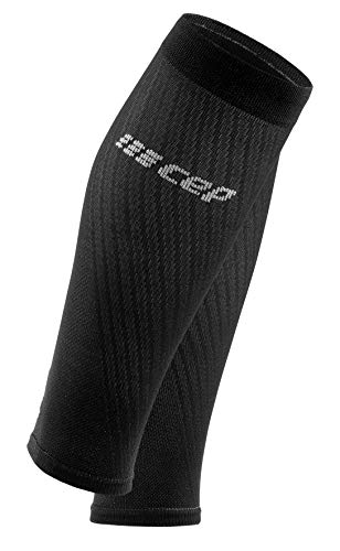 CEP – Ultralight Compression Calf Sleeves für Damen | Waden Beinlinge mit Kompression in schwarz/hellgrau | Größe III von CEP