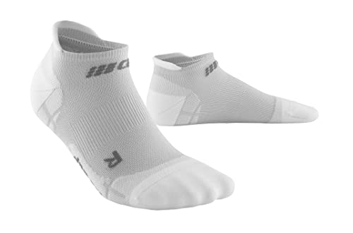 CEP - Ultralight Compression NO Show Socks für Herren | Knöchelhohe Sportsocken mit Kompression in Carbon White | Größe IV | L von CEP