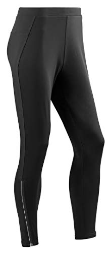 CEP – Winter Run Pants für Damen | Winter Laufhose für die kalte Jahreszeit in schwarz | Größe M von CEP