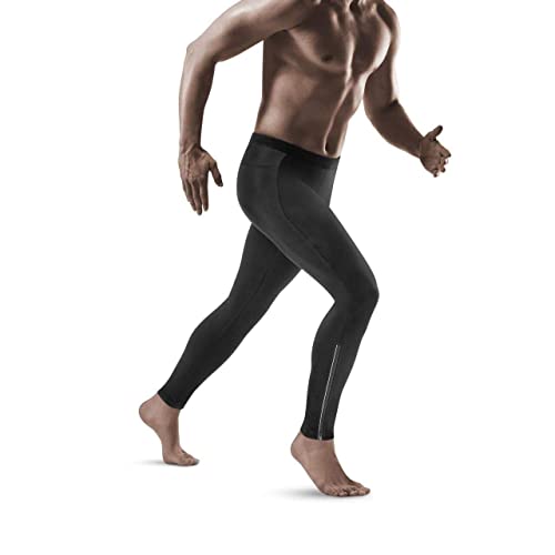 CEP – Winter Run Pants für Herren | Winter Laufhose für die kalte Jahreszeit in schwarz | Größe XL von CEP