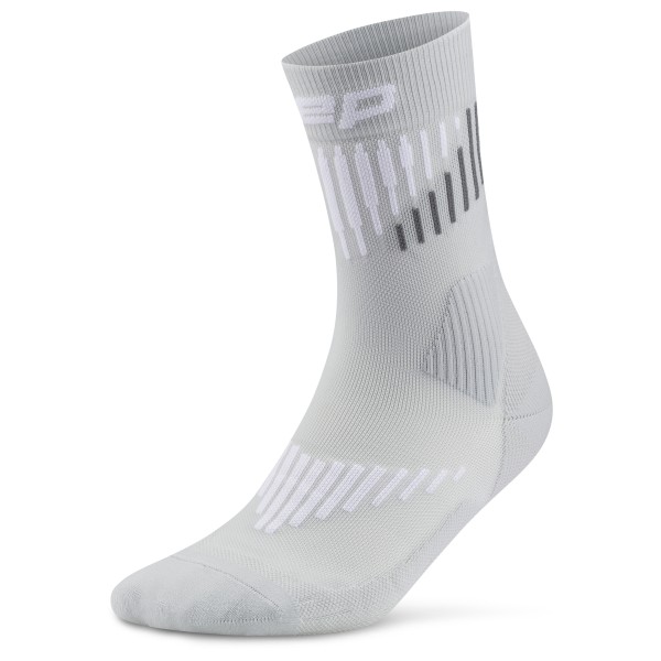 CEP - Women's Core Run Merino Mid Cut 3.0 - Kompressionssocken Gr IV grau von CEP
