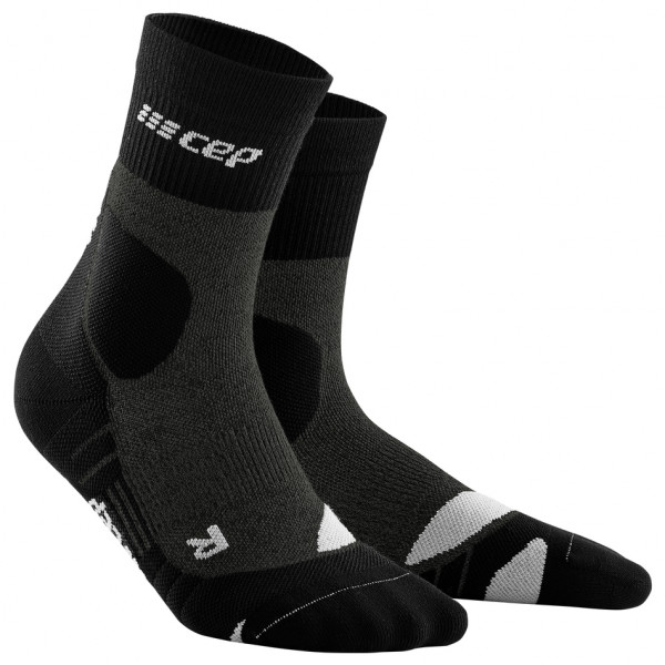 CEP - Women's Hiking Merino Mid-Cut Socks - Kompressionssocken Gr II;IV schwarz von CEP