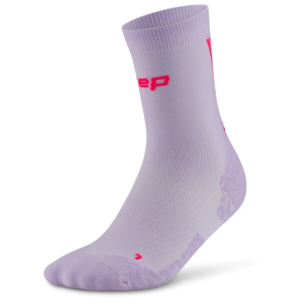 CEP - Women's Pro Run Ultralight Socks Mid Cut - Laufsocken Gr II lila von CEP