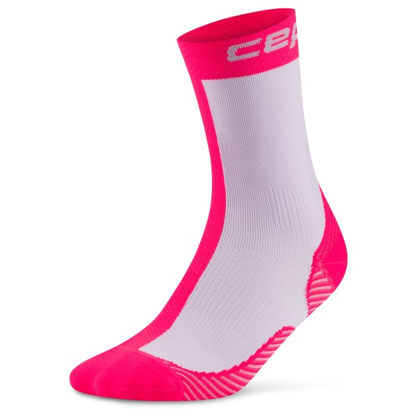 CEP - Women's Run Edition Half&Half Mid Cut 5.0 - Laufsocken Gr II rosa/lila von CEP