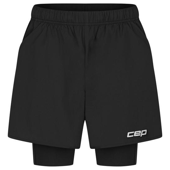 CEP - Women's Run Shorts 2In1 - Laufshorts Gr S schwarz von CEP