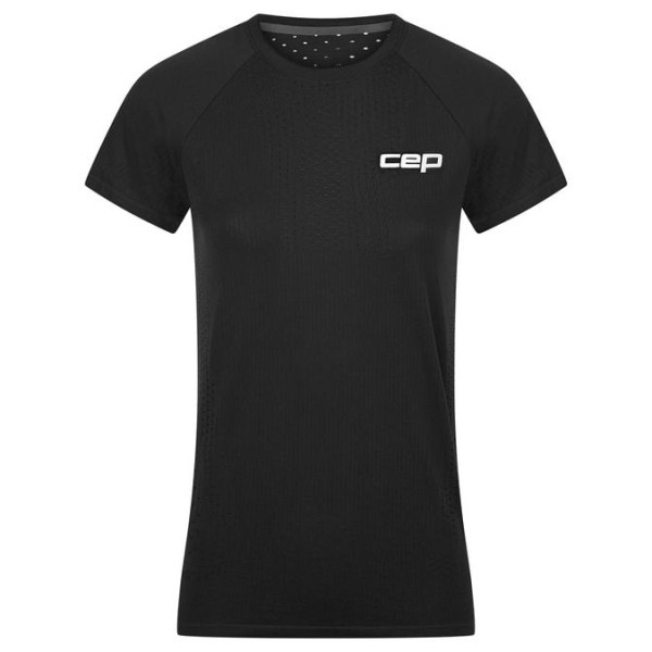 CEP - Women's Run Ultralight Shirt Short Sleeve 3.0 - Laufshirt Gr L schwarz von CEP
