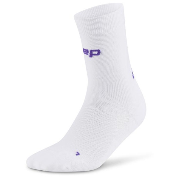 CEP - Women's Run Ultralight Socks Mid Cut 4.0 - Laufsocken Gr III weiß von CEP