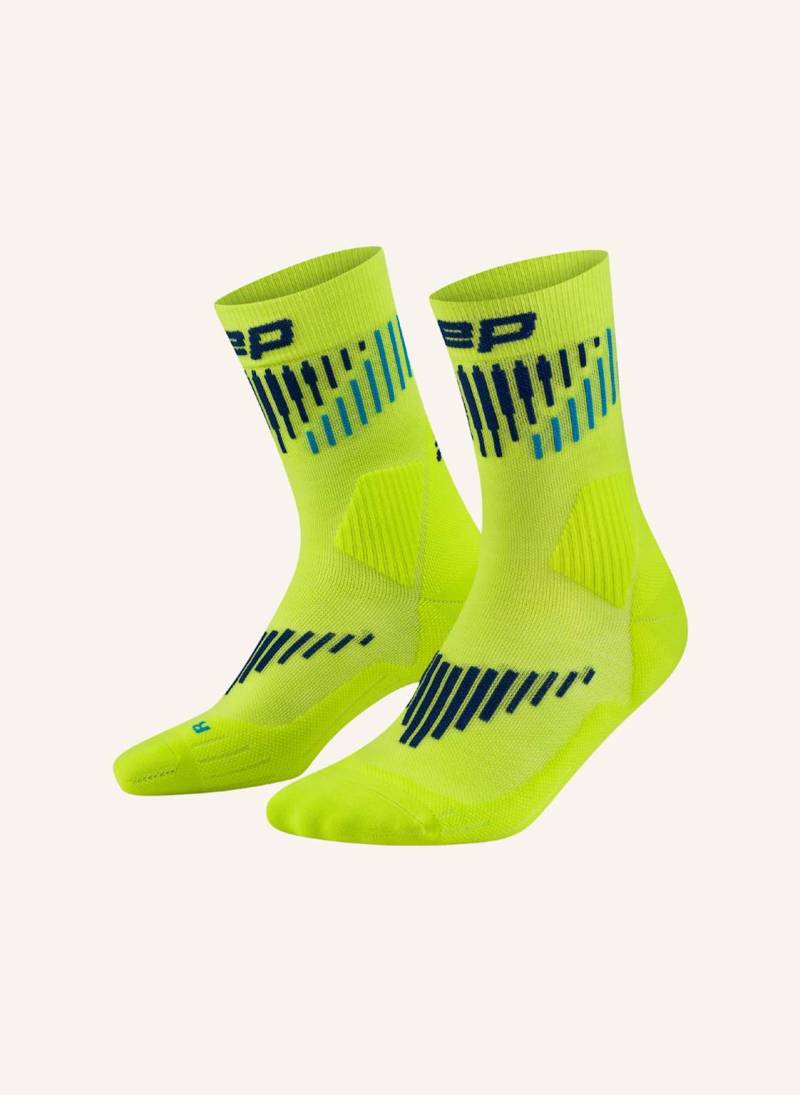 Cep Cep Cep Core Run Merino Socks, Mid Cut, 3.0, Men gruen von CEP