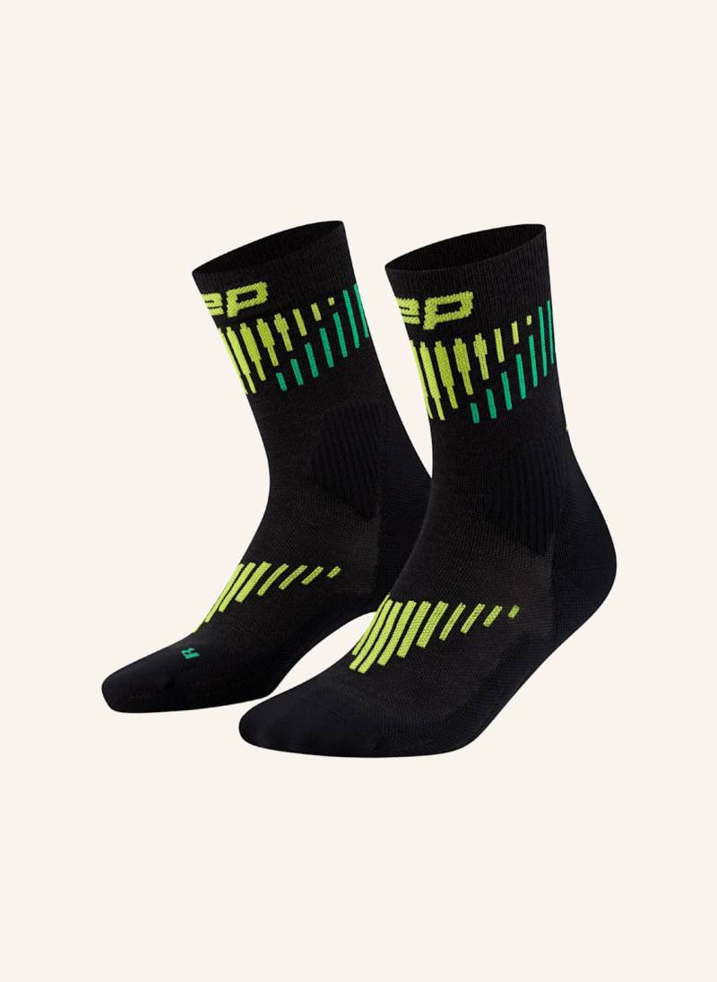 Cep Cep Cep Core Run Merino Socks, Mid Cut, 3.0, Women schwarz von CEP