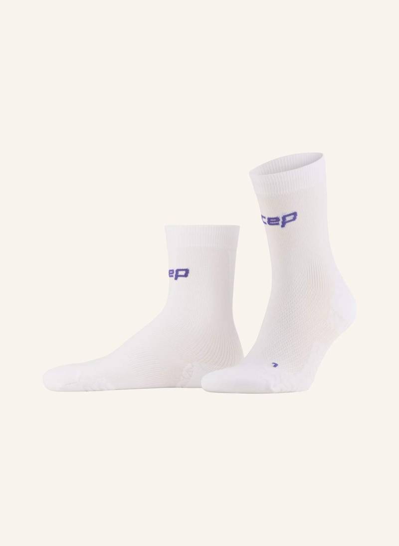 Cep Laufsocken Core Run Utralight Mid Cut weiss von CEP