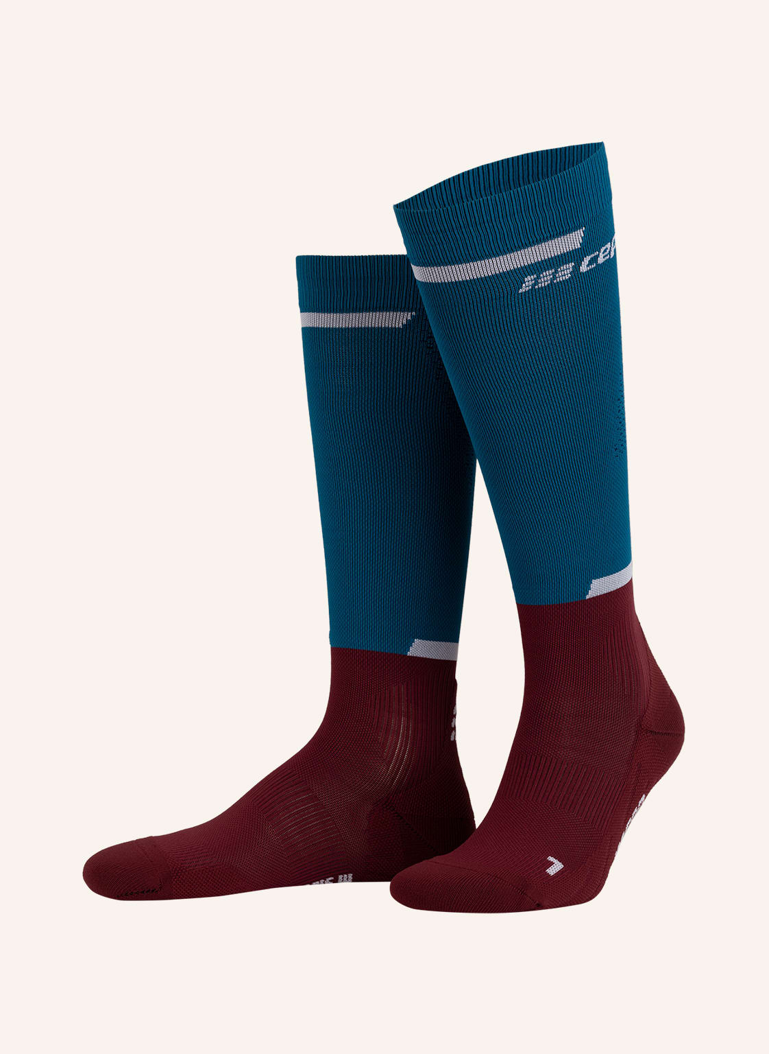 Cep Laufsocken The Run Compression Socks 4.0 gruen von CEP