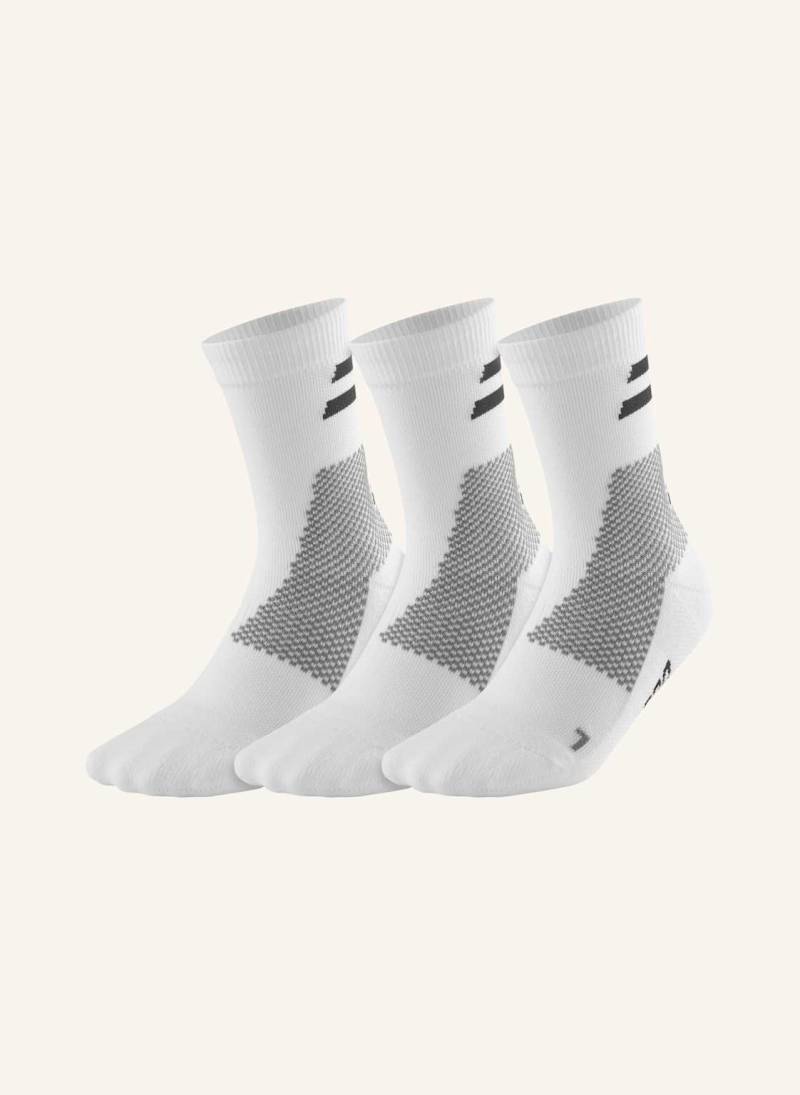 Cep Sportsocken 3er Pack Training Midcut Mit Kompression weiss von CEP