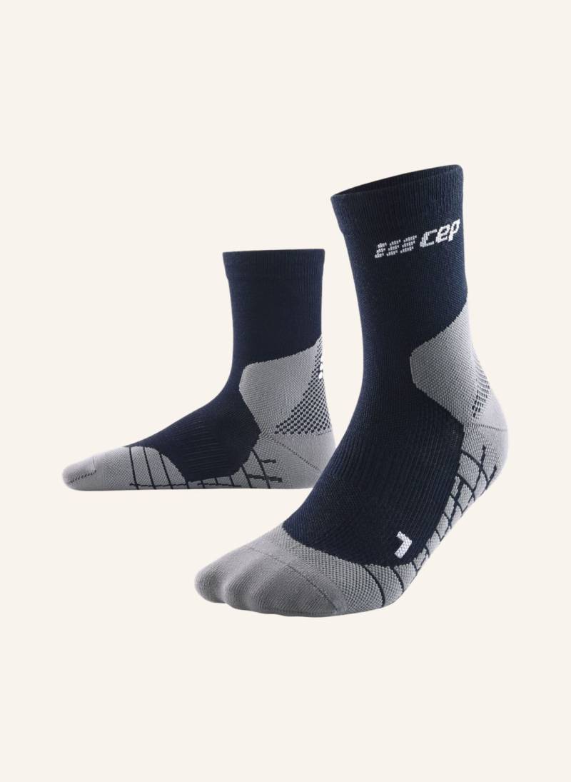 Cep Trekking-Socken Light Merino Mid Cut  Mit Kompression blau von CEP