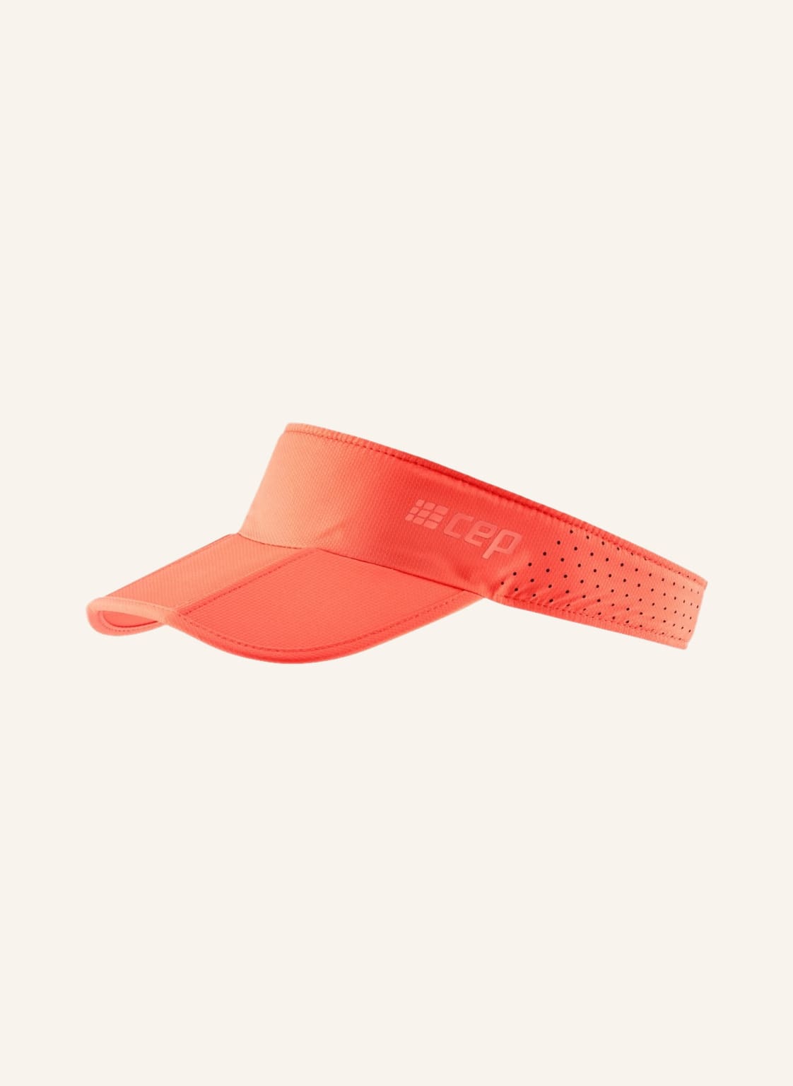 Cep Visor-Cap The Run orange von CEP