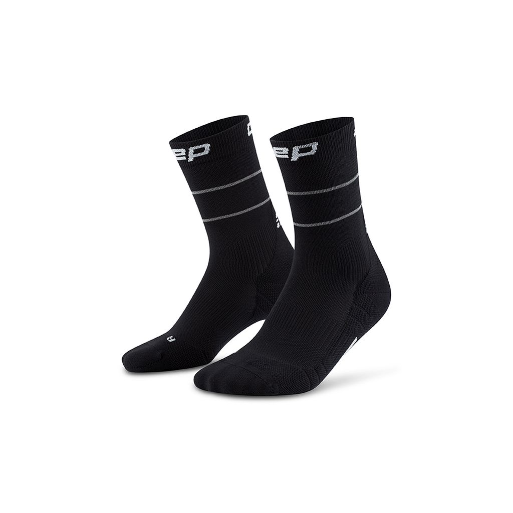 Pro Run Reflective Mid Cut Socks M von CEP