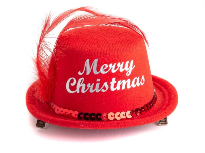 CEPEWA Aktentasche Merry Christmas Hut mit 2 Haarklammern (1-tlg) von CEPEWA