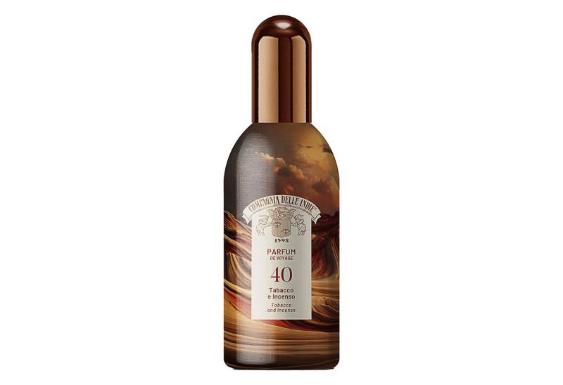 Compagnia delle Indie Eau de Parfum Parfum de Voyage 40 Tabak & Weihrauch, 100 ml – warm & markant von Compagnia delle Indie