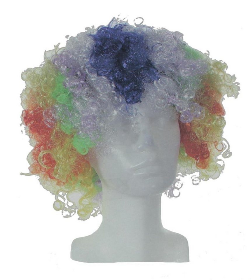 CEPEWA Rucksack-Regenschutz Perücke Regenbogen Clown (1-St) von CEPEWA