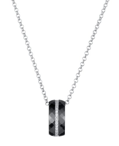Ceranity Damen-Halskette Sterling-Silber 925 Zirkonia 45 cm 1-52/0002-N von CERANITY
