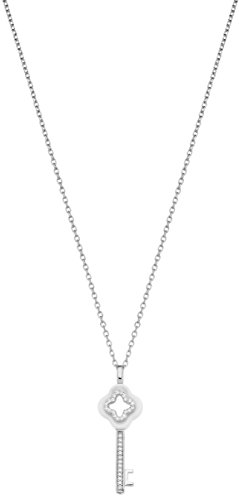 Ceranity Damen-Halskette mit Anhänger Sterling-Silber 925 Zirkonia 45 cm 1-72/B - 0057 von CERANITY