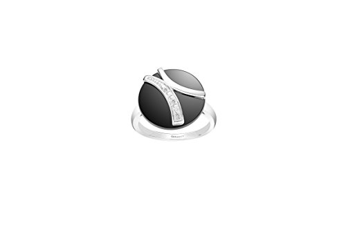 Ceranity Damen-Ring Sterling-Silber 925 Diamant (0,015 ct) T 56-18-N/0026 von CERANITY