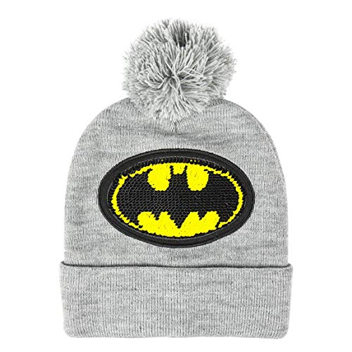 Batman Unisex-Kinder 140918 Bereto, Grigio, Taglia Unica von CERDÁ LIFE'S LITTLE MOMENTS