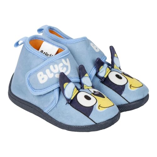 Bluey CERDÁ LIFE'S LITTLE MOMENTS Unisex Kinder 3d Hausschuhe Slipper, Blau, 28 EU Schmal von CERDÁ LIFE'S LITTLE MOMENTS