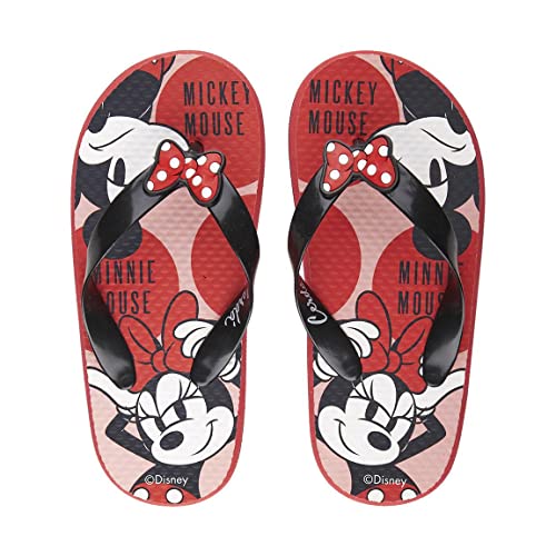 CERDÁ LIFE'S LITTLE MOMENTS Badeschuhe für Kinder Mouse Flip-Flops von Minnie Maus, rosa und schwarz, 26 EU von CERDÁ LIFE'S LITTLE MOMENTS