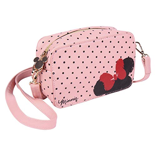 CERDÁ LIFE'S LITTLE MOMENTS, Bolso Bandolera Polipiel Minnie Mouse-Licencia Oficial Star Wars para Niñas, Rosa, M von CERDÁ LIFE'S LITTLE MOMENTS